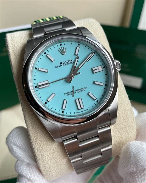 rolex air king tiffany blue|Rolex tiffany price.